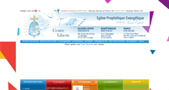 Desktop Screenshot of centreliberte.org