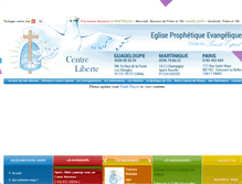 Tablet Screenshot of centreliberte.org